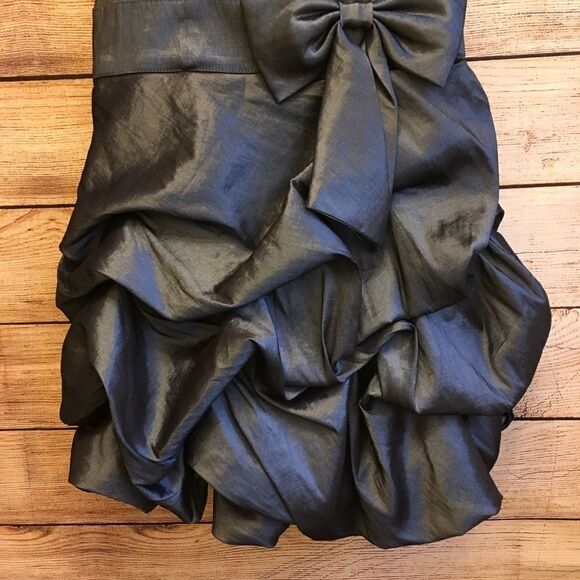 MASQUERADE STRAPLESS RUFFLED SKIRT DRESS‎ - Picture 6 of 8